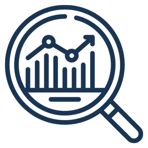 omData maakt gegevens inzichtelijk met dashboards en rapportages in Power BI en Microsoft Fabric.